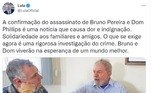 Pré-candidato pelo PT à presidência, Lula