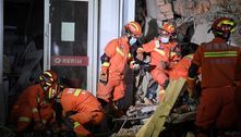 Nona sobrevivente resgatada após desabamento de prédio na China