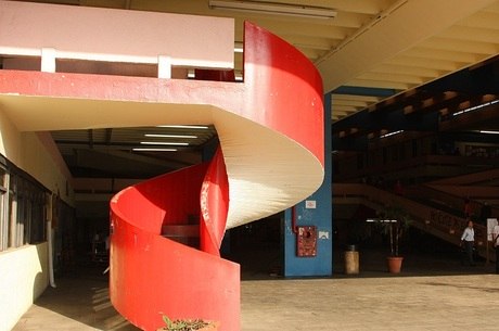 Prédio da Geografia e História na USP
