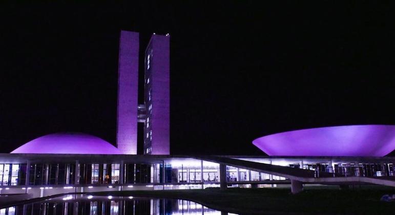Prédio do Congresso Nacional, em Brasília (DF)