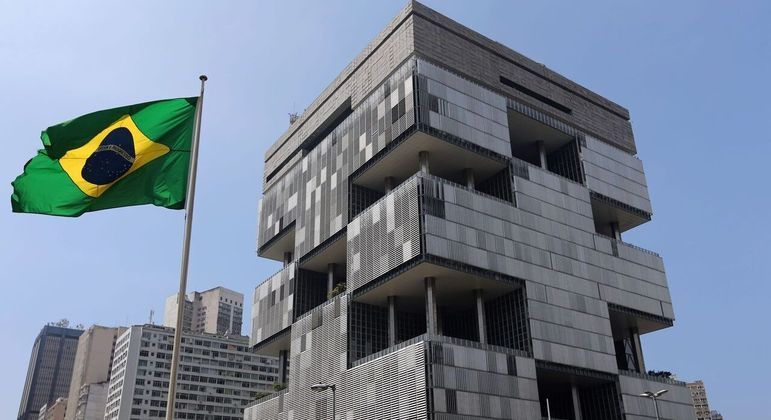 Fachada da sede da Petrobras, no centro do Rio de Janeiro