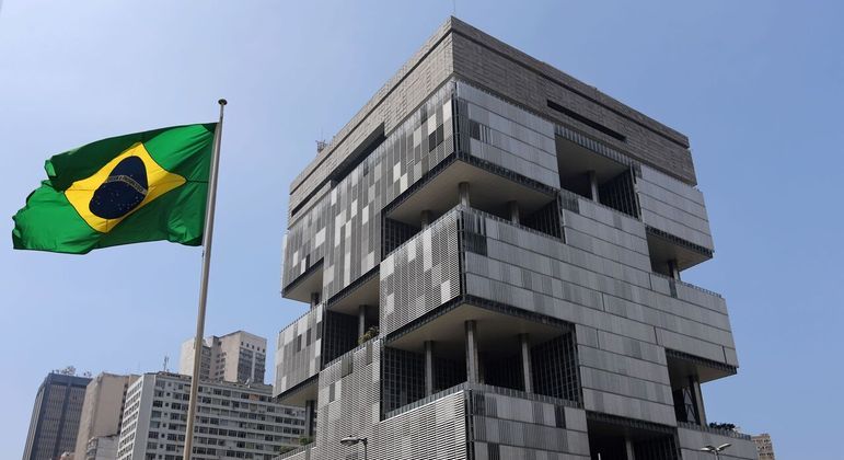 Fachada da sede da Petrobras, no centro do Rio de Janeiro