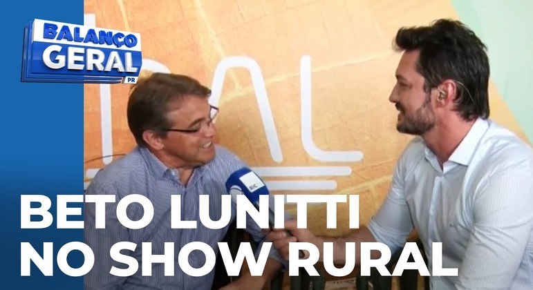 Prefeito de Toledo Beto Lunitti visita o Show Rural