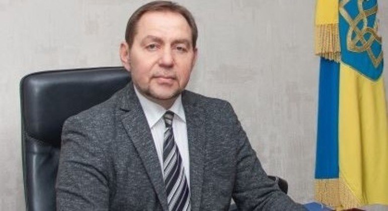 Evguen Matveiev, prefeito de Dniprorudné, foi sequestrado pelo exército russo