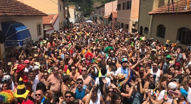 O Carnaval é uma das maiores atrações de São Luiz do Paraitinga
