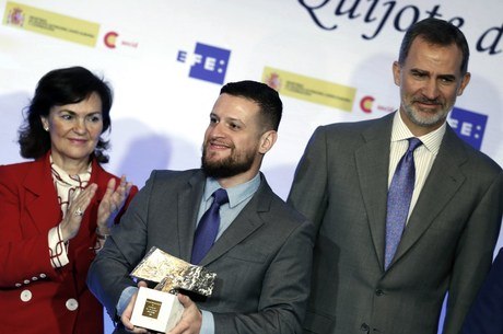 Jornalistas da Record TV são premiados em Madri