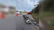 Motorista embriagado provoca acidente e deixa motociclista ferido na Grande BH  