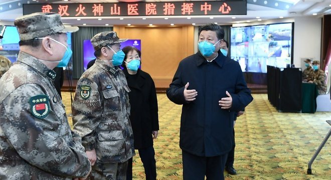 O governo do presidente Xi Jinping afirma que o país vai superar as consequências da pandemia de coronavírus