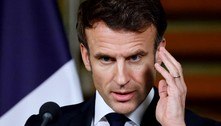 'Nada está descartado', diz Macron sobre envio de caças à Ucrânia