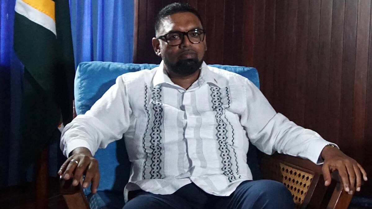 'Não há nada a temer', diz presidente da Guiana sobre referendo