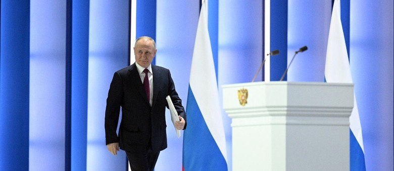 Presidente da Rússia, Vladimir Putin (Ramil Sitdikov/Sputnik/AFP - 21.2.2023)