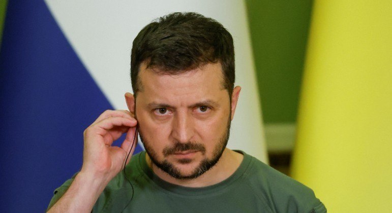 Presidente da Ucrânia, Volodmir Zelenski é contrário ao cessar-fogo
