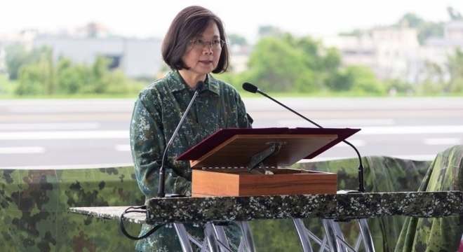 Presidente de Taiwan, Tsai Ing-wen, fez críticas ao governo chinês