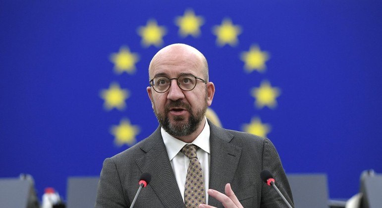 Presidente do Conselho Europeu, Charles Michel: 'Um cataclismo abalou a Europa'