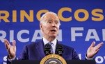 O índice de aprovação do presidente dos Estados Unidos, Joe Biden, caiu para 39%, apontou uma pesquisa Reuters/Ipsos na última segunda-feira (7), às vésperas das eleições de meio de mandato que ocorreram na terça-feira (8). A pesquisa nacional, feita ao longo de dois dias, concluiu que a aprovação dos norte-americanos ao desempenho de Biden no cargo caiu um ponto, se aproximando do ponto mais baixo do governo