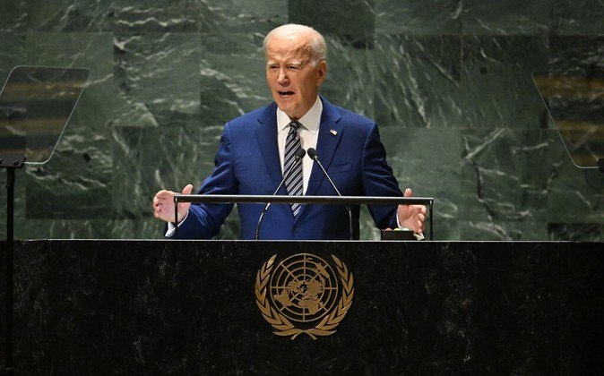 Presidente dos EUA Joe Biden na Assembleia-geral da ONU
