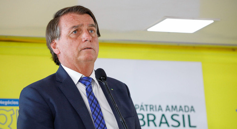 Presidente Jair Bolsonaro, que anunciou reajuste no piso salarial dos professores
