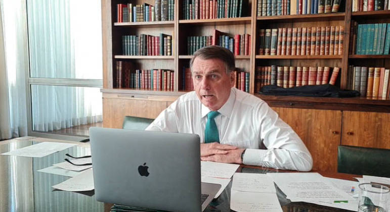 Presidente Jair Bolsonaro disse que seu governo não atrapalha quem produz