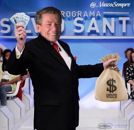 Presidente Jorge Salgado virou o Silvio Santos - Vascaínos fazem memes após AGE que definiu venda de 70% da SAF