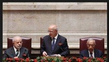 Em discurso tumultuado pela direita portuguesa, Lula critica 'soluções militares' para conflitos