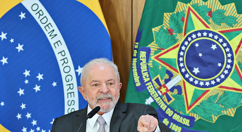 Presidente Lula, durante café da manhã com comunicadores de mídias alternativas