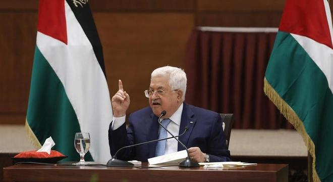 Presidente Mahmoud Abbas rejeitou acordo entre Israel e Emirados Árabes