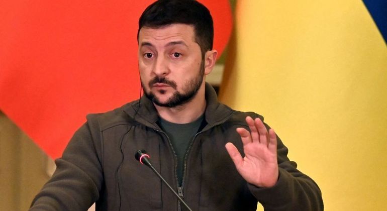 Zelenski pediu resposta "o mais dura possível" de seus aliados contra afirmação da Rússia