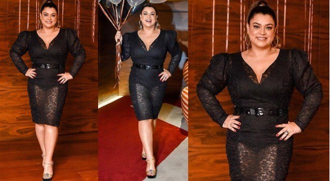 vestidos transparentes com body