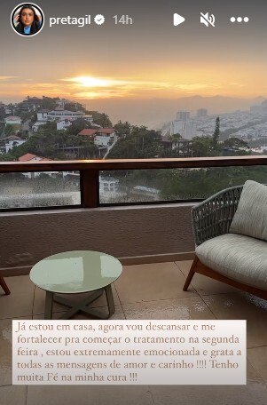 Post de Preta Gil