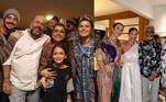 A cantora agradeceu o apoio dos amigos e publicou algumas fotos superfeliz ao lado de alguns deles. Carolina Dieckmann, Gominho e Otávio Müller — com quem ela foi casada nos anos 1990 e tem um filho, Francisco —, foram algumas das pessoas que prestigiaram os shows de Preta. Ela também se encontrou com Ivete Sangalo e Lore Improta no aniversário do pai, Gilberto Gil, e registrou esses e mais momentos de amor no Instagram