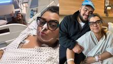 Preta Gil recebe visita do filho, Francisco Gil, em hospital: 'Meu bebê' 