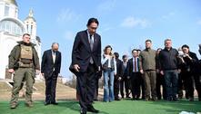 Primeiro-ministro do Japão visita a Ucrânia para encontro com Zelenski