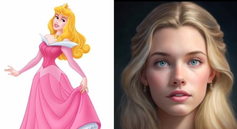 Como seriam as princesas da Disney se elas fossem do mundo real