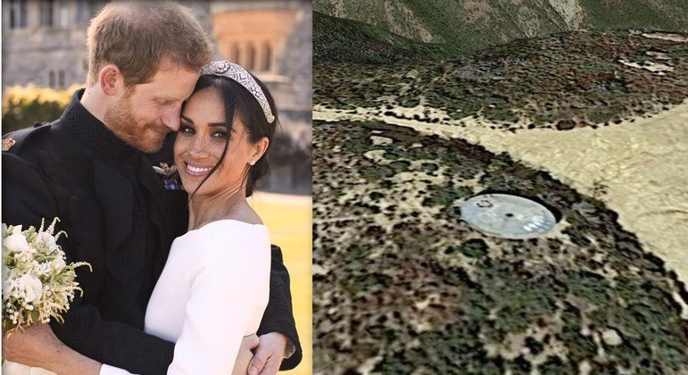 Objeto estranho foi encontrado perto da casa do príncipe Harry e Meghan Markle