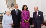 Philip acompanhou a rainha em cerimônias oficiais e conheceu líderes de diversos países