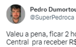 Pedro Dumortout, do Rio de Janeiro, sacou R$ 34,55 do dinheiro que havia esquecido. Com isso, ele brincou: 'Já posso lanchar gostoso'