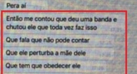 Conversa entre babá e mãe do menino Henry