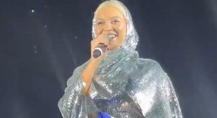 Cantora Beyoncé surgiu em evento na Bahia