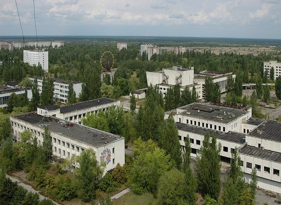 Pripyat (Ucrânia) - Mesmo antes da guerra contra a Rússia, ficou deserta por causa do acidente nuclear de Chernobyl. 