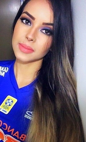 Priscila, musa do Cruzeiro 2018