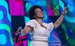 Priscila Gouvêa se apresentou com Isto Aqui O Que É, de Caetano Veloso, e conquistou os 100 jurados