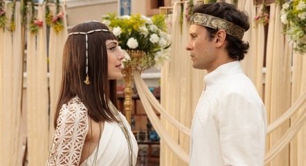 Episódio especial traz casamento de Salomão e Nebset