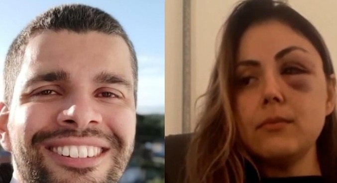 Gabriela Samadello foi espancada pelo colega dentro da prefeitura de Registro (SP)