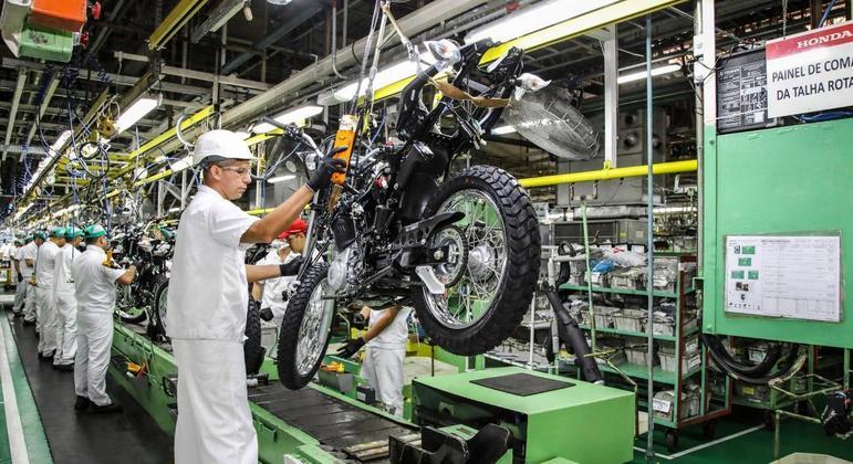 Produção de motocicletas registrou 83.696 unidades produzidas em janeiro