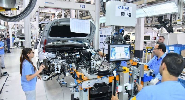 Produção de veículos no país cresceu 43% no intervalo entre agosto e julho de 2022