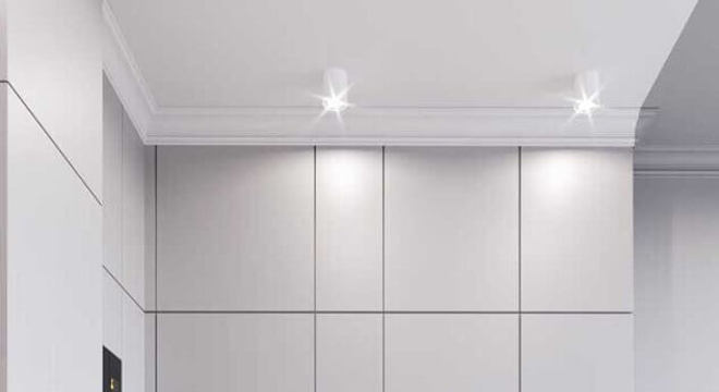 projeto de cozinha planejada branca e pequena 