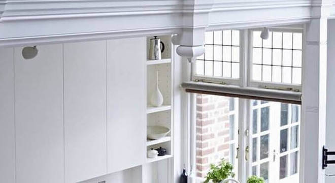 projeto de cozinha planejada moderna toda branca