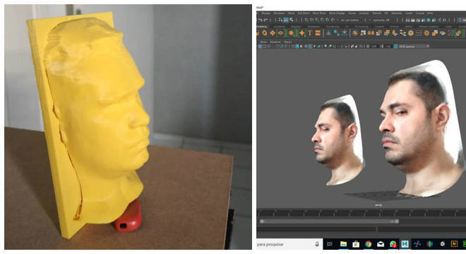 O processo começa no software e toma forma no mundo real 