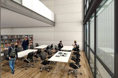 Projeto prevê salas de leitura e estudos
