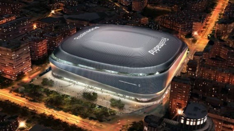 Projeto realizado pelo Real Madrid para apresentar o resultado das obras no Santiago Bernabéu.